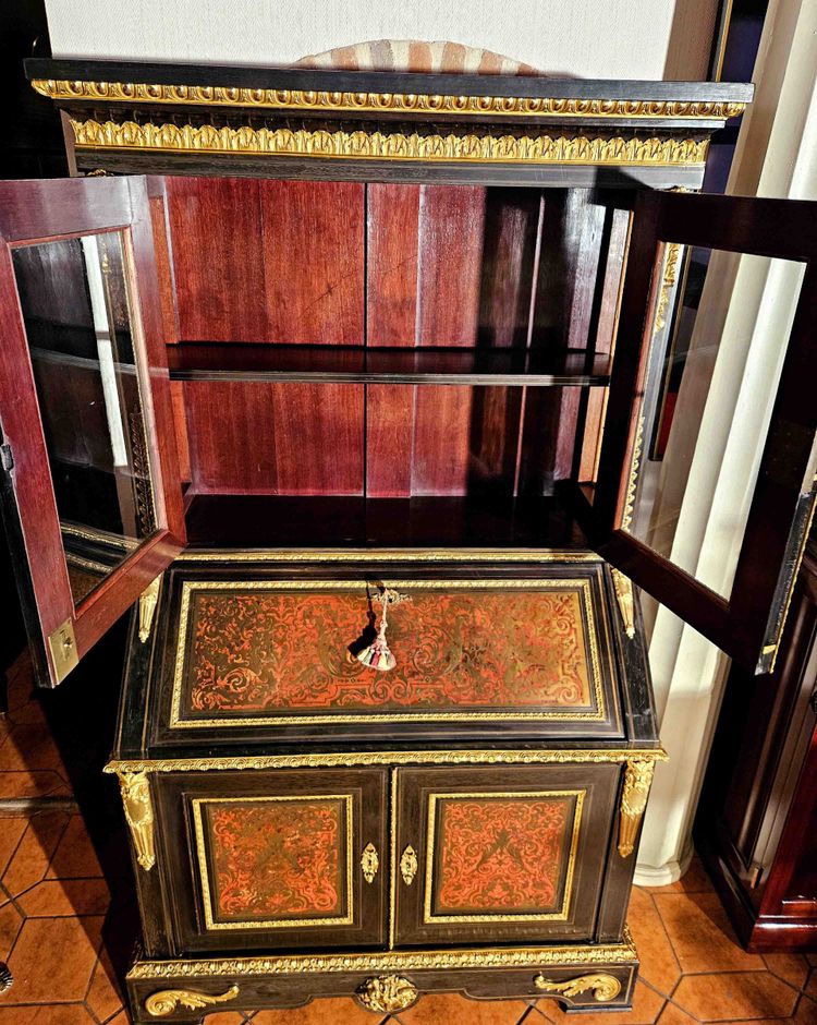 Mobili in intarsio Boulle e bronzo dorato, periodo Napoleone III
