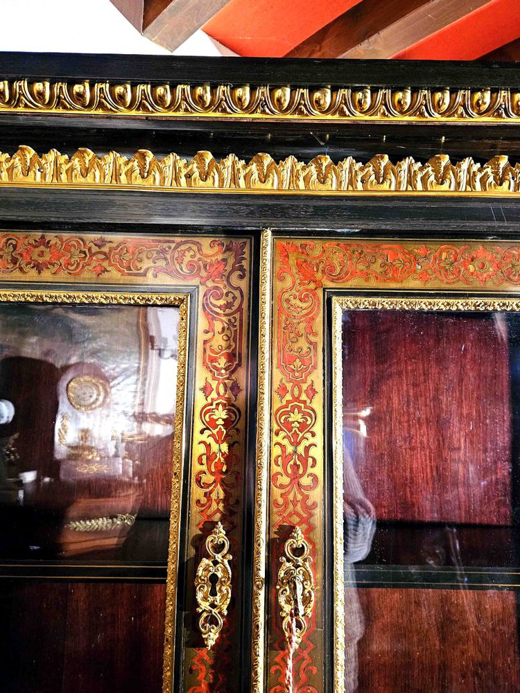 Mobili in intarsio Boulle e bronzo dorato, periodo Napoleone III