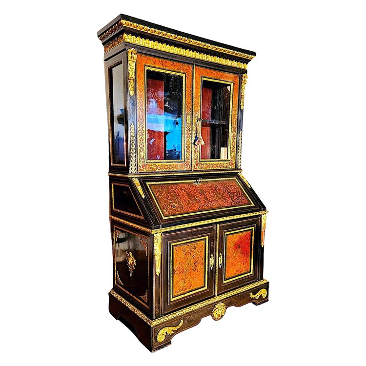 Mobili in intarsio Boulle e bronzo dorato, periodo Napoleone III