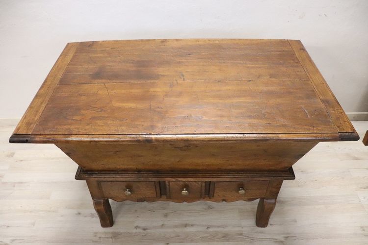 Buffet Italien Ancien 19ème Siècle En Peuplier