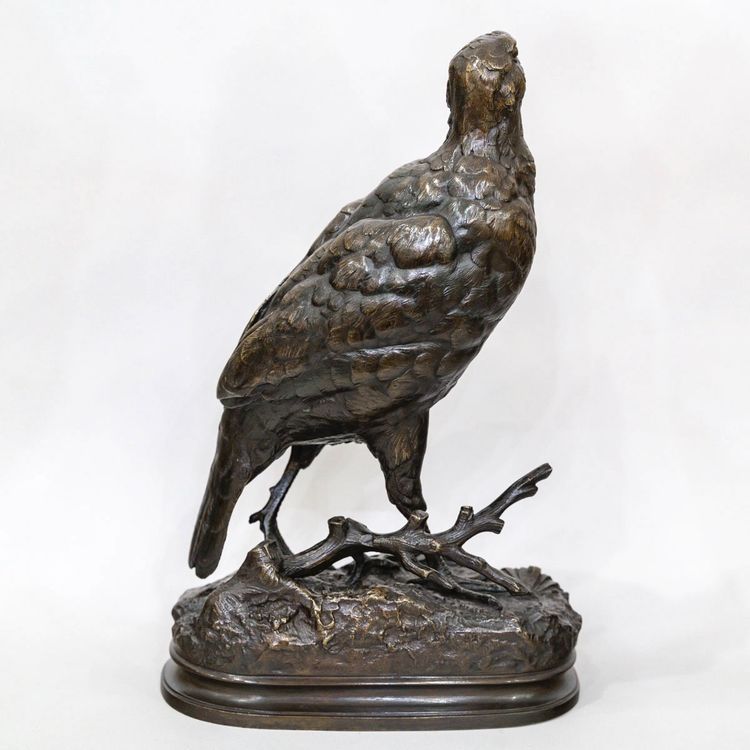 Sculpture - The Partridge, Alfred Dubucand (1828 - 1894) - Bronze