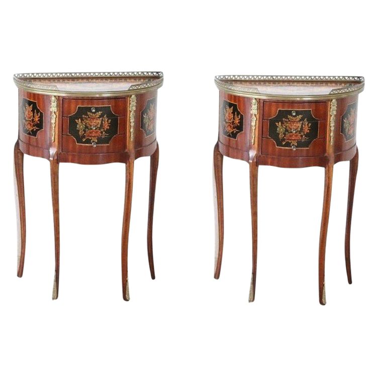 Tables De Chevet De Style Louis XV, XXe Siècle