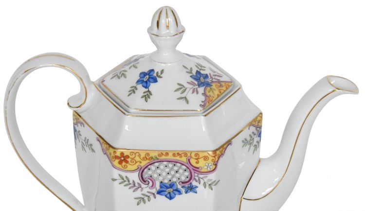 Service à café vintage en porcelaine de Epiag Tchécoslovaquie 