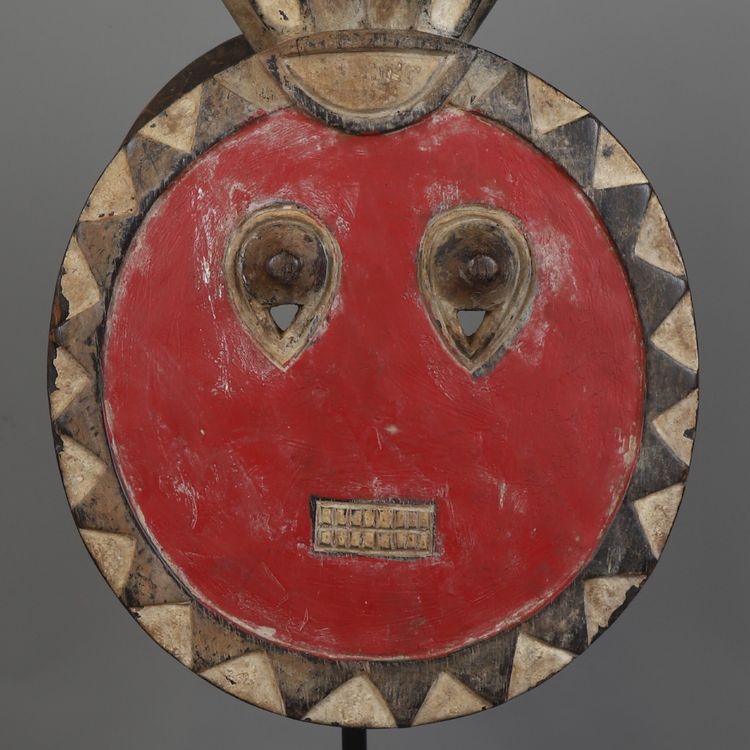 Masque de lune Baoulé - Côte d'Ivoire