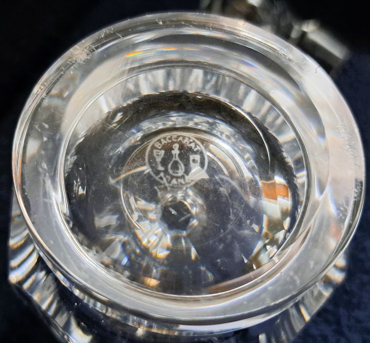 Set of 5 pieces in Baccarat crystal, Malmaison model