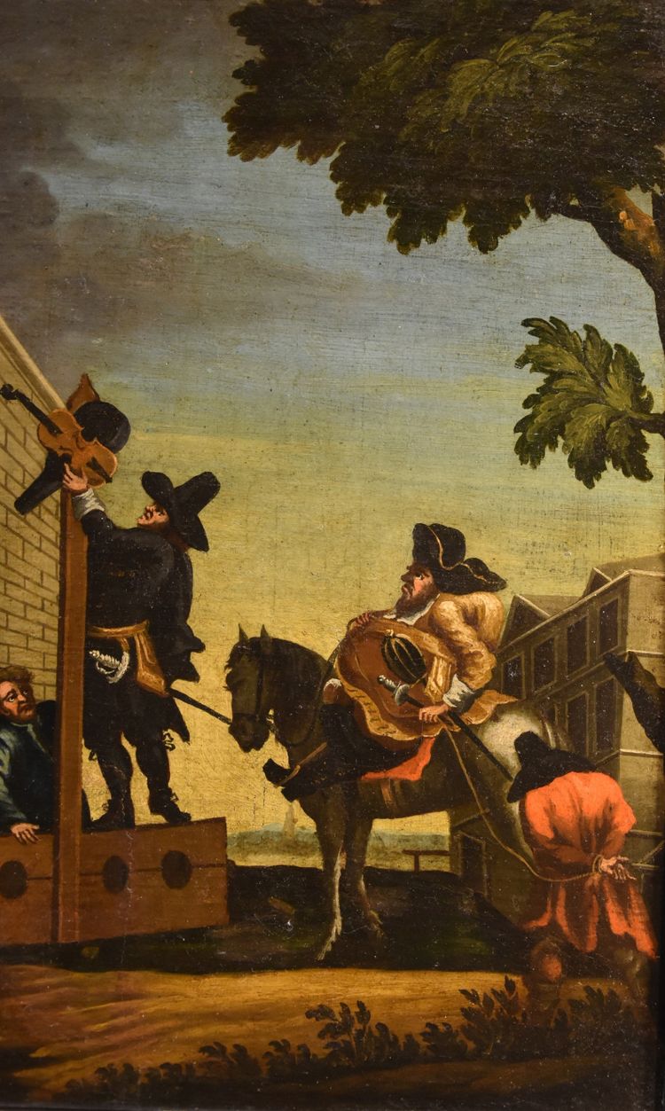 William Hogarth (Londres 1697 - 1764) école De, Hudibras Triomphant
