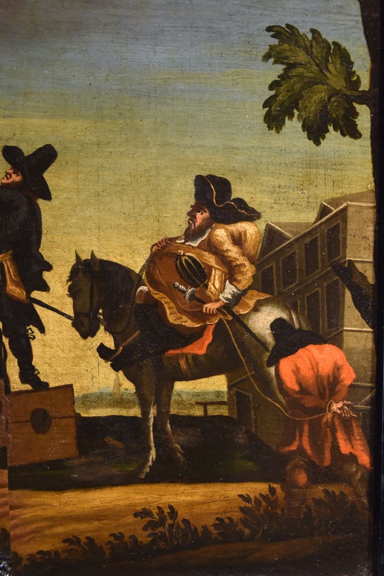 William Hogarth (Londres 1697 - 1764) école De, Hudibras Triomphant