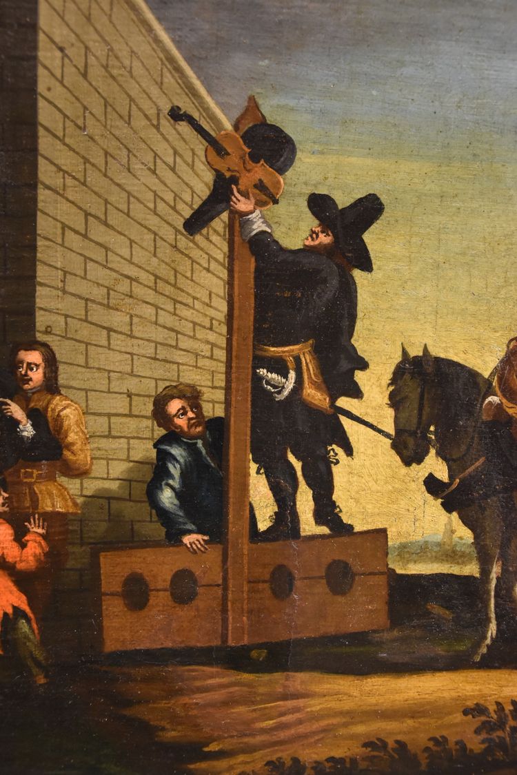 William Hogarth (Londres 1697 - 1764) école De, Hudibras Triomphant