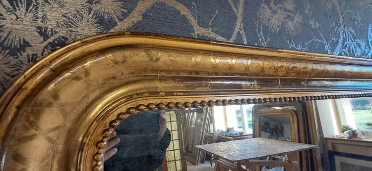 Louis Philippe period mirror 141 x 100