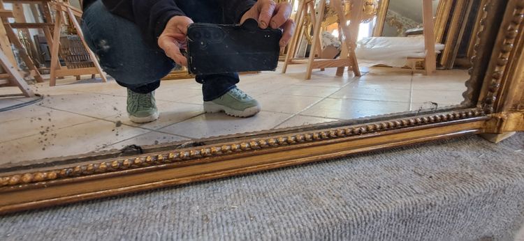 Louis Philippe period mirror 141 x 100
