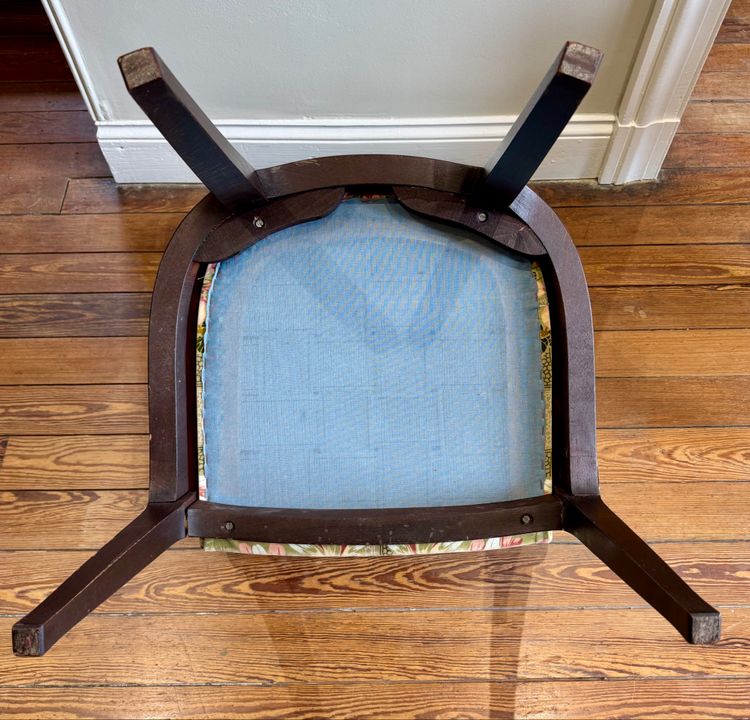Pair of Art Nouveau armchairs