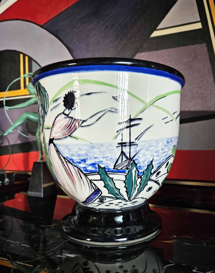 Vaso Art Deco Primavera