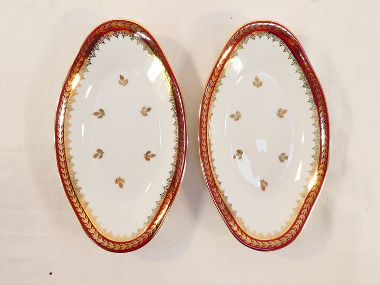 LIMOGES France porcelain table service