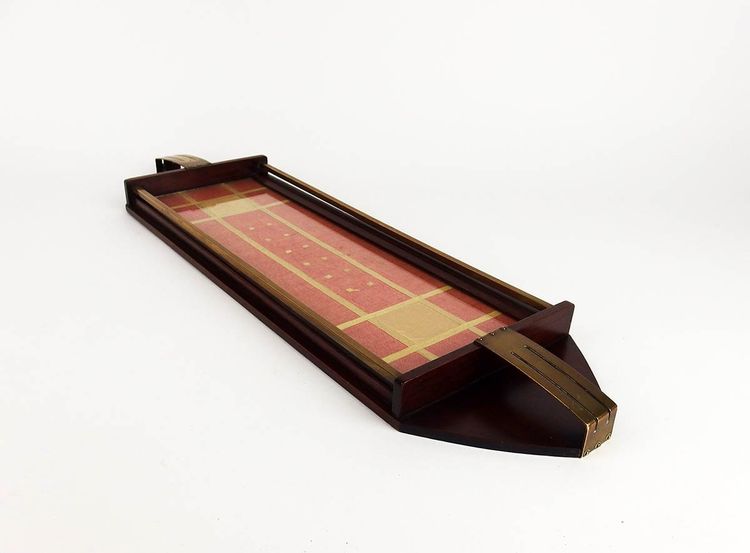 Jugendstil-Tablett von Gustave Serrurier Bovy