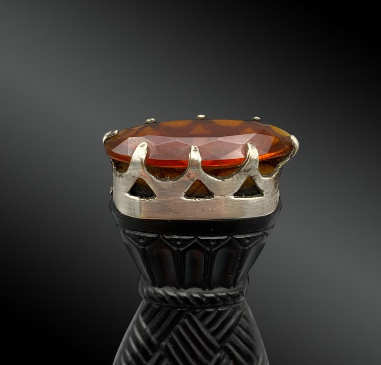Piccolo COLTELLO chiamato Sgian Dubh Scozia inizio XX secolo