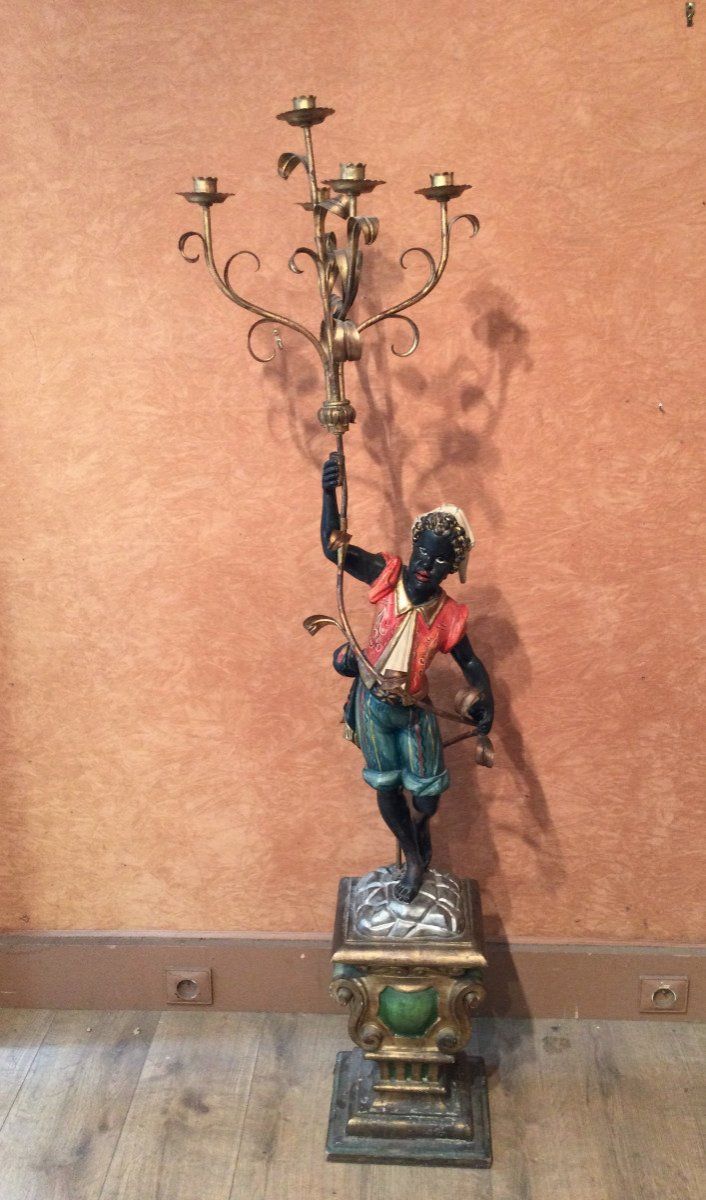 Legno nubiano policromo