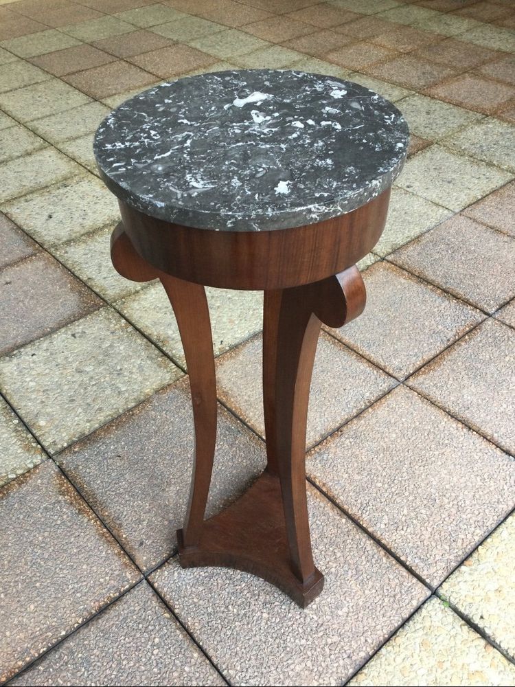 A Restoration Period Mahogany Wood Sellette