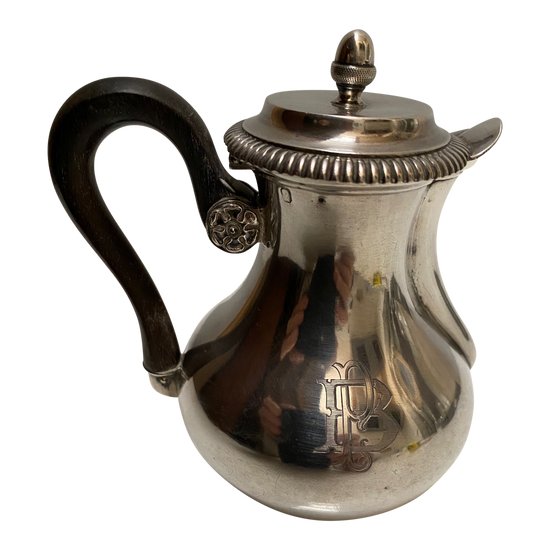 VASSOIO DA CAFFÈ IN ARGENTO MASSICCIO