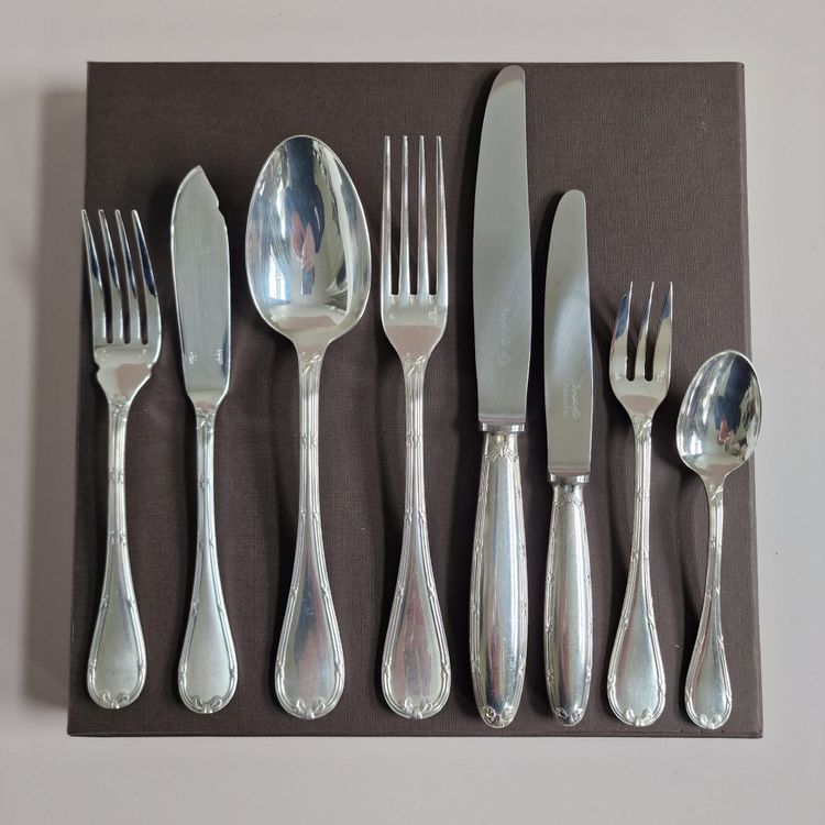 Christofle Silver Metal Cutlery Set