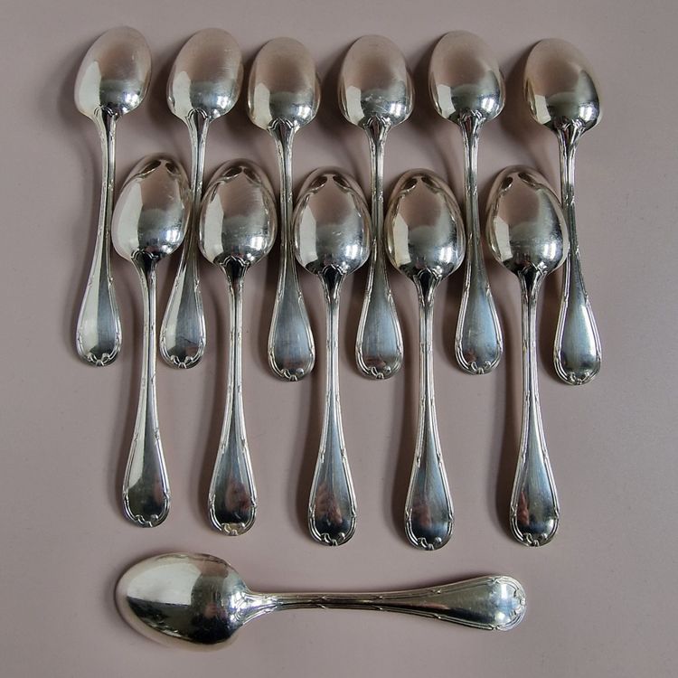 Christofle Silver Metal Cutlery Set