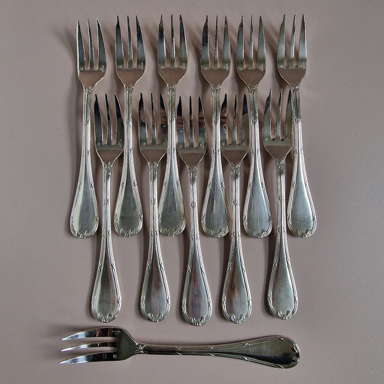 Christofle Silver Metal Cutlery Set