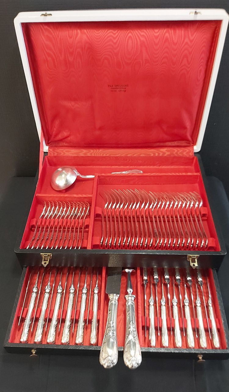 Christofle Marly 104-piece cutlery set