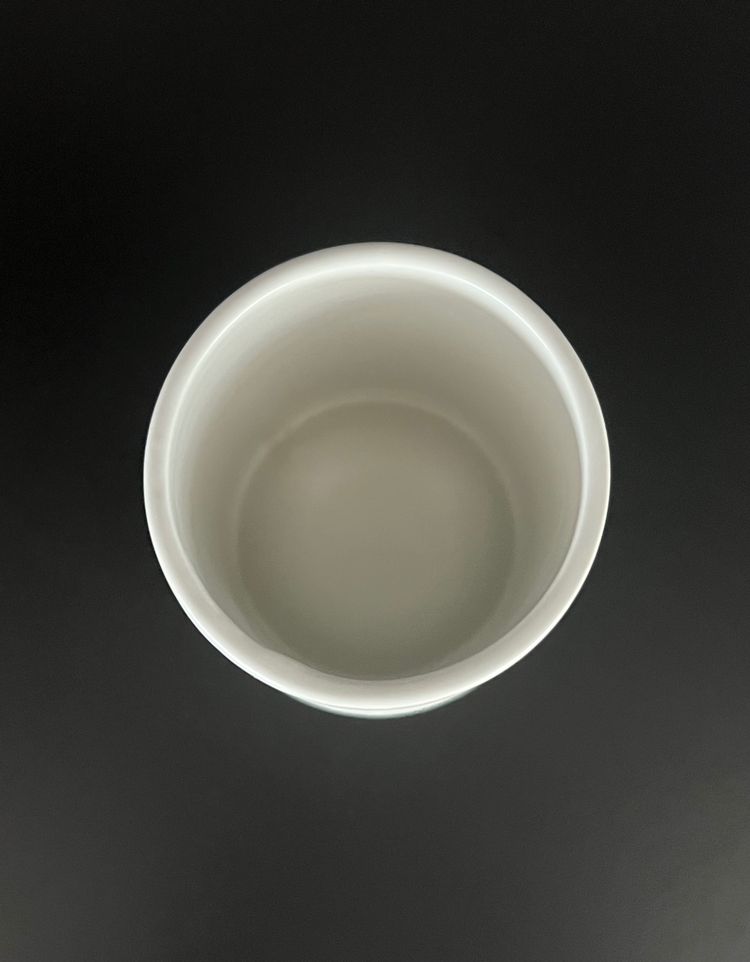White ceramic smoking set from Societa Ceramica Revelli in Laveno, Italy, 1970s