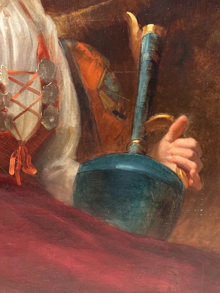Junge Frau mit einem Glas Wein, A. DELECLUSE, PARIS, 1885