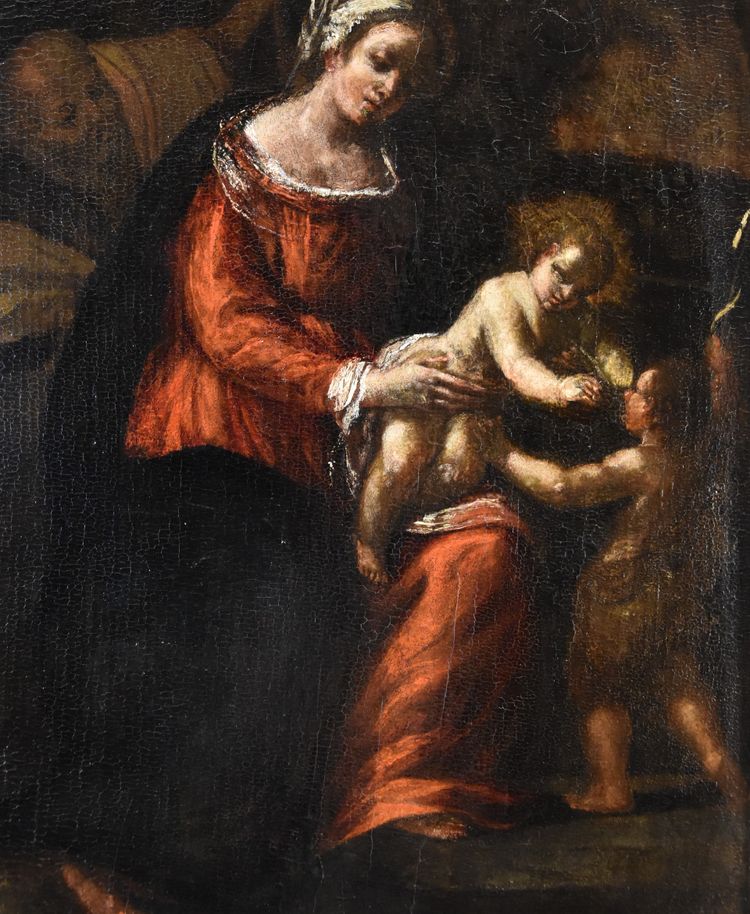 Sacra Famiglia con San Giovannino, Ippolito Scarsella
