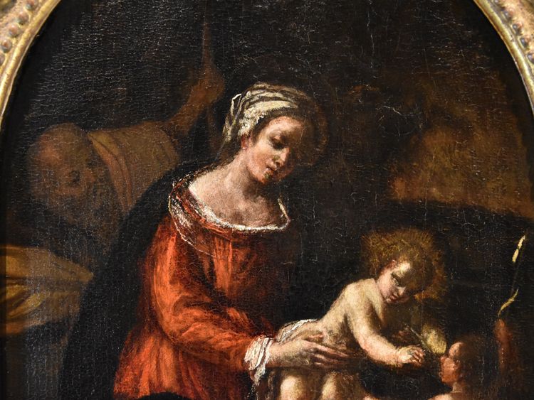 Sacra Famiglia con San Giovannino, Ippolito Scarsella