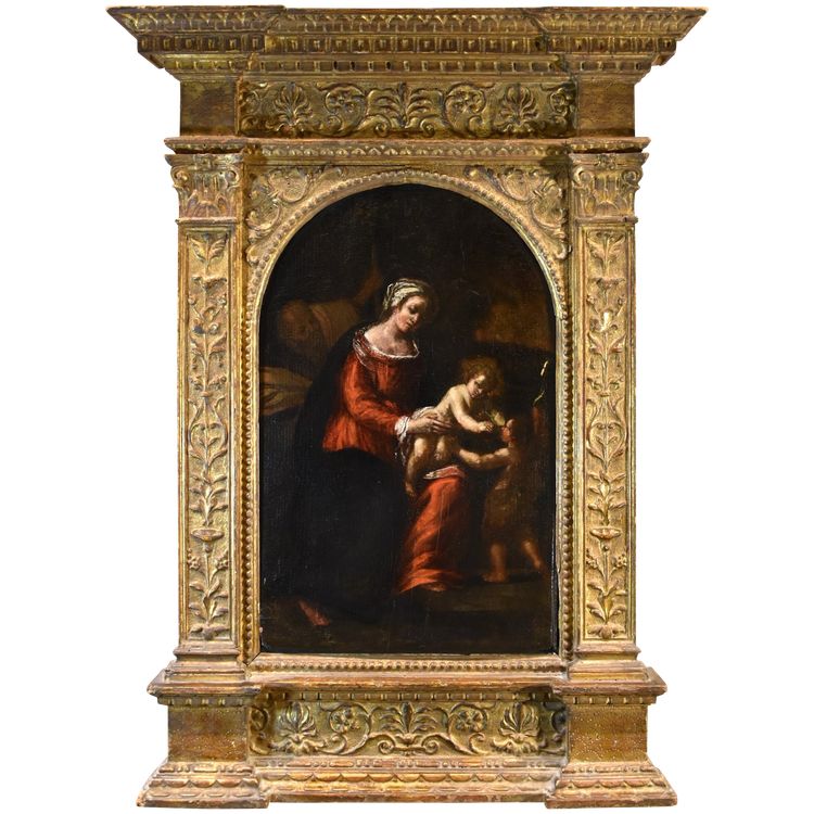 Sacra Famiglia con San Giovannino, Ippolito Scarsella