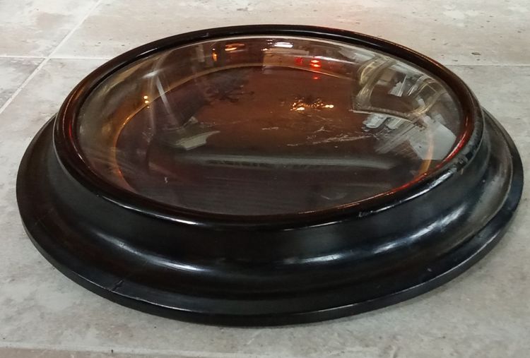 Ancien cadre verre bombé Napoléon 3 