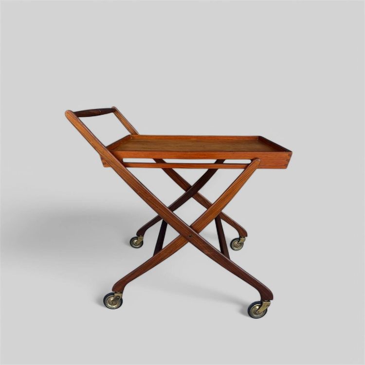 Chariot De Service Vintage Danois, Mid-century Modern