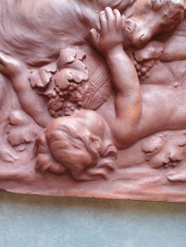 Large bas-relief - beautiful decorative piece after Edme Bouchardon.