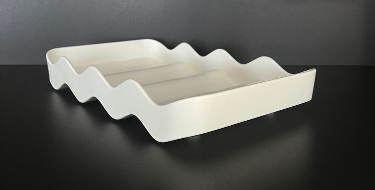 Pocket emptier, Onda model tray by Makio Hasuike for Revelli, Italy 1970s