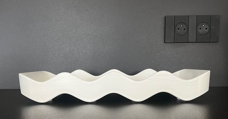 Pocket emptier, Onda model tray by Makio Hasuike for Revelli, Italy 1970s