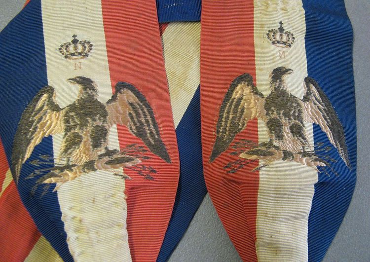 Deputy or Mayor's Sash from the Second Empire Period.