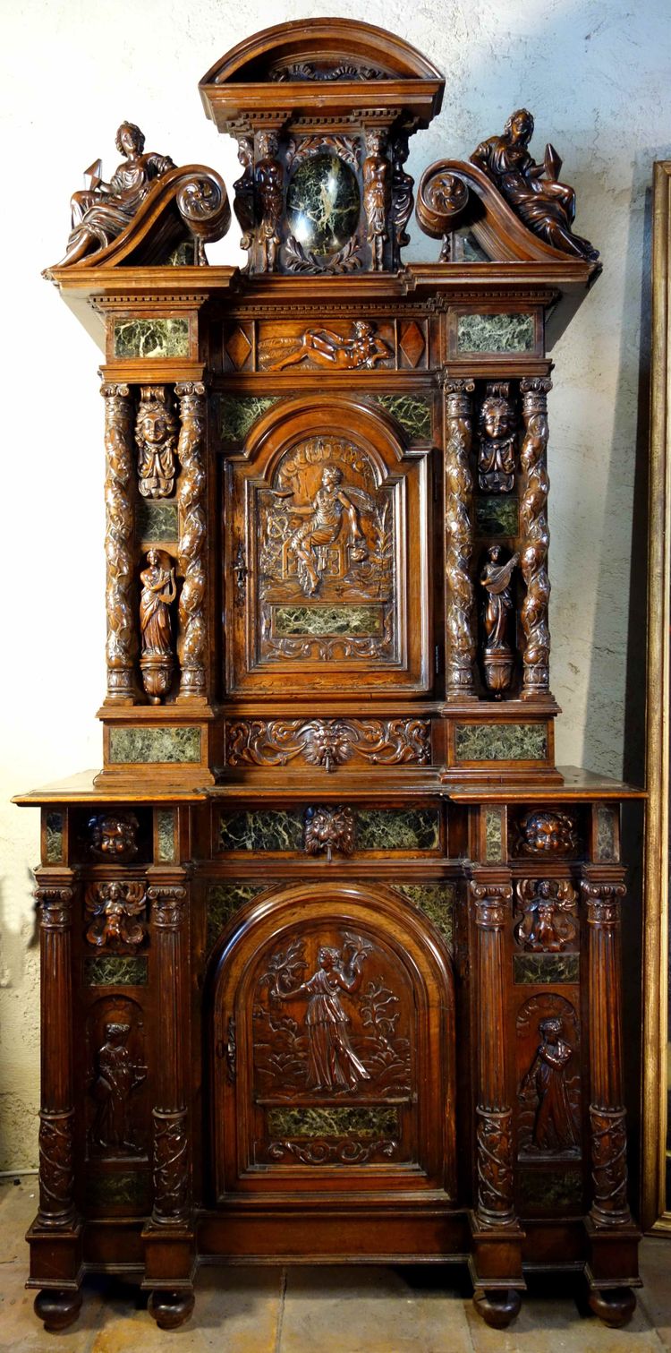 Bellifontain cabinet attributed to the Ribaillier house, supplier to Napoleon III