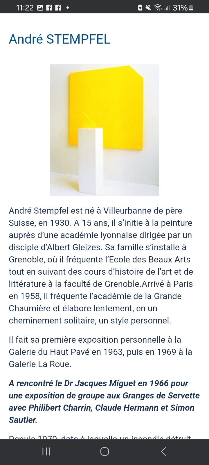 RENE STEMPFEL geboren 1930
