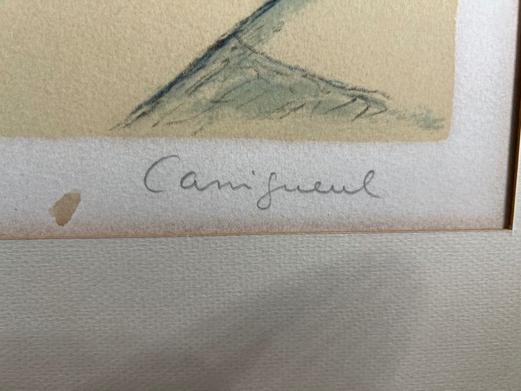 Jean-Pierre CASSIGNEUL (1935) - Lithograph "La Grande Capeline" (1976) - Signed & Numbered 5/150