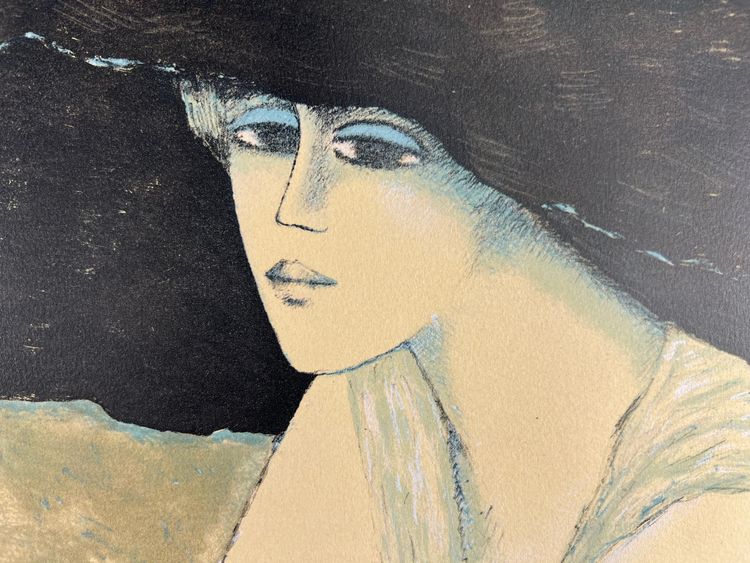 Jean-Pierre CASSIGNEUL (1935) - Lithograph "La Grande Capeline" (1976) - Signed & Numbered 5/150