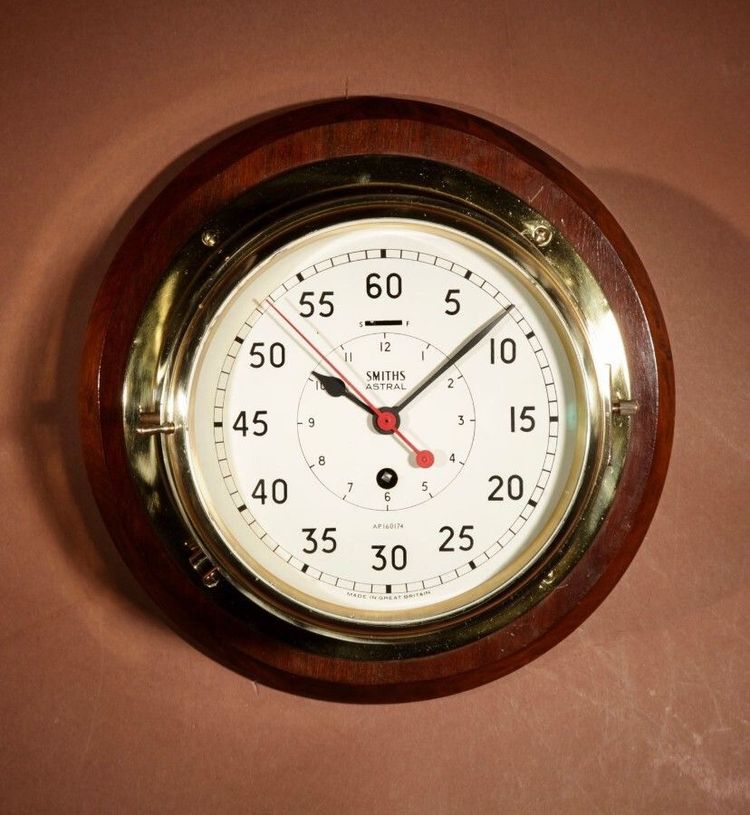 Smiths Astral Bulkhead Ship's Clock.