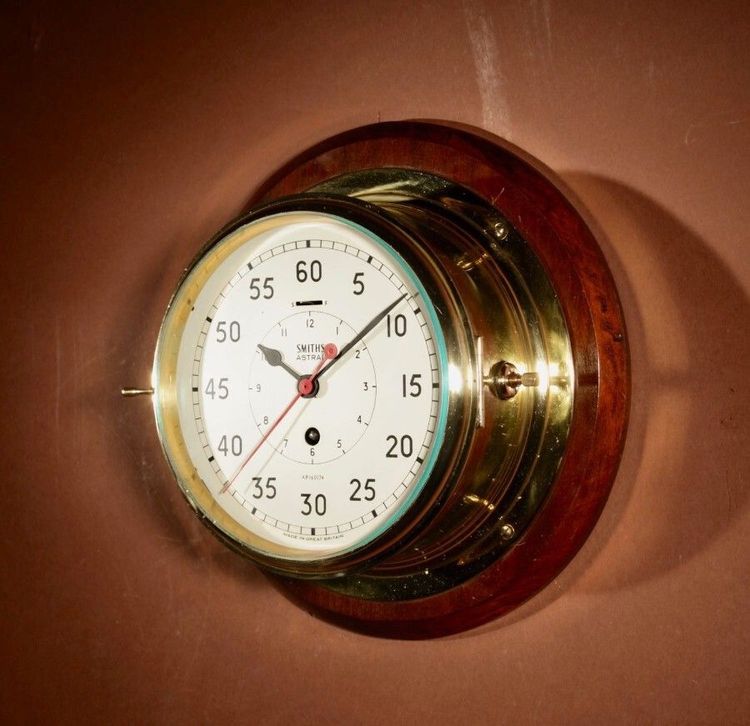 Smiths Astral Bulkhead Ship's Clock.