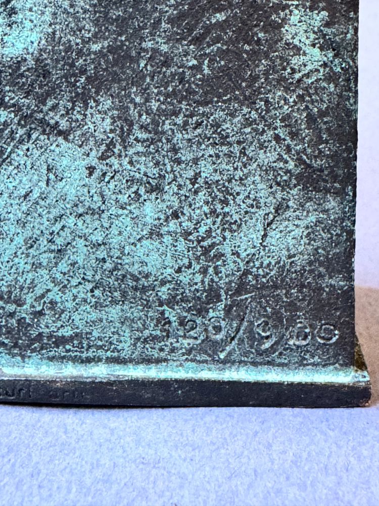 Bronze sculpture Igor Mitoraj “Tindaro” bust of a man 