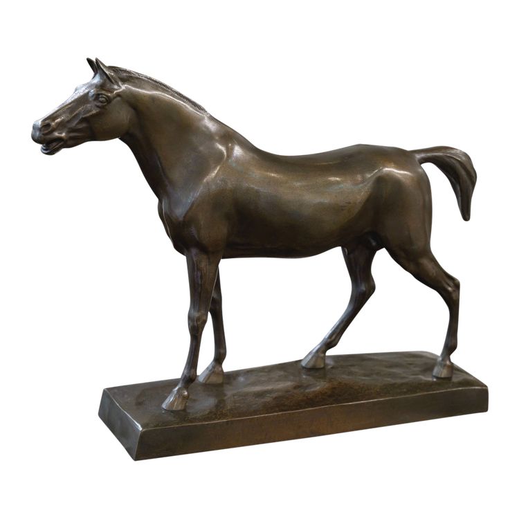 Sculpture - Le Cheval Libre , Alfredo Biagini (1886 – 1952) - Bronze