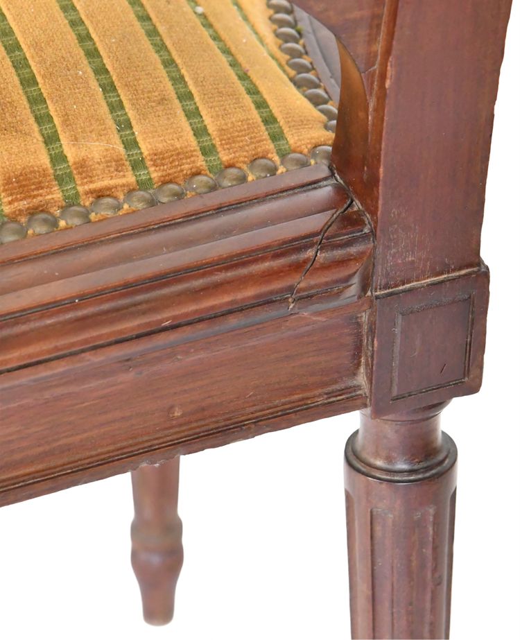 Period chair circa 1900 in Louis XVI style