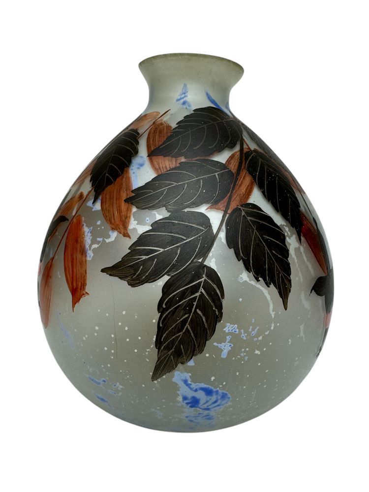 Vase à décor des Fuchsias