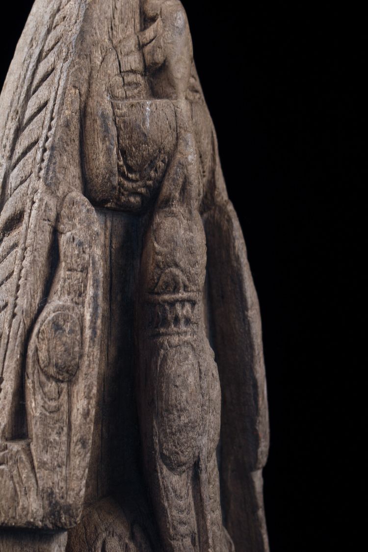 Proue de pirogue, art océanien, art tribal, Sculpture du Sépik, Papouasie Nouvelle Guinée, Océanie