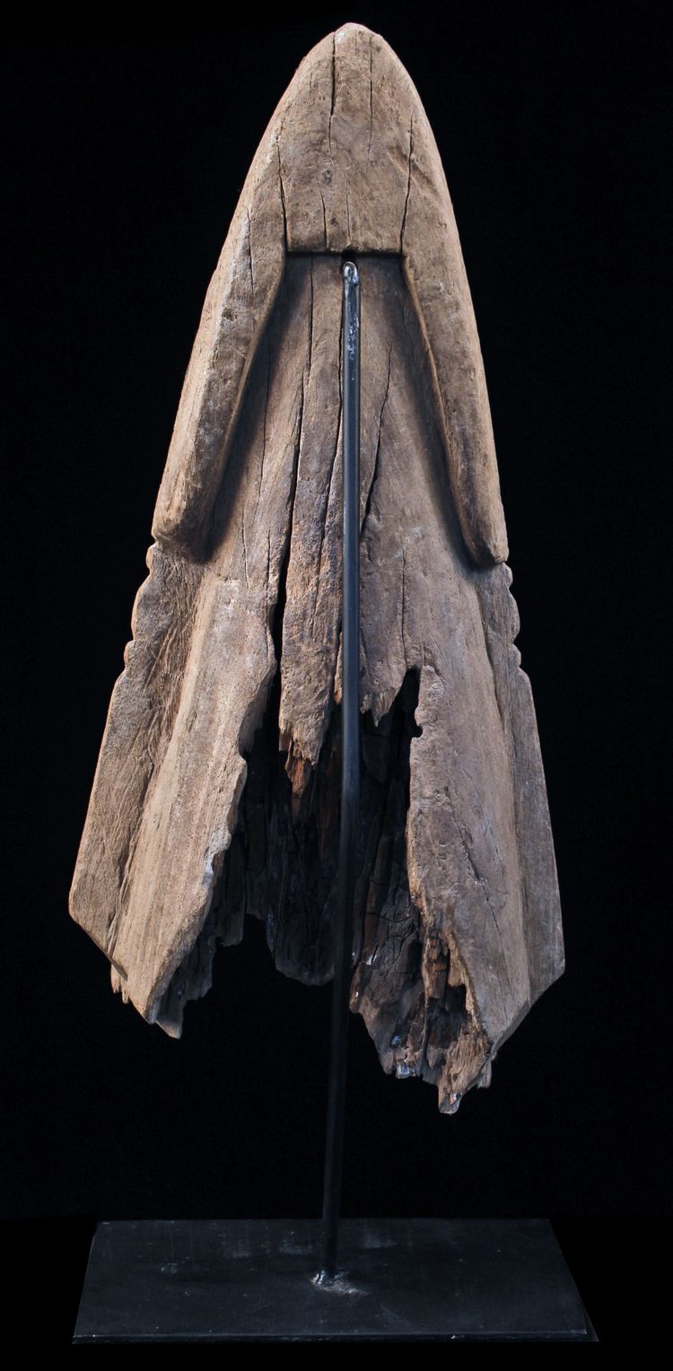 Proue de pirogue, art océanien, art tribal, Sculpture du Sépik, Papouasie Nouvelle Guinée, Océanie
