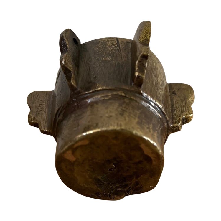 Mortier à ailettes et son pilon XVIIe en bronze